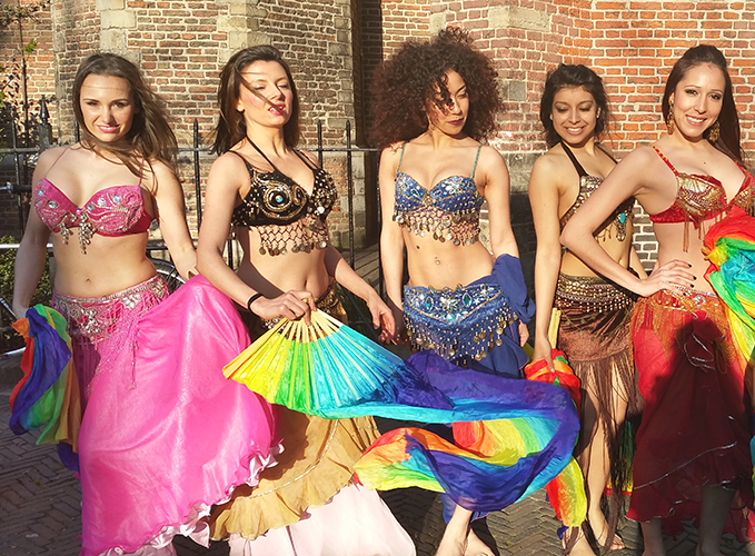 Alladin Themafeest fusion belly dance